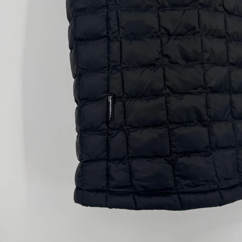 The North Face Mens ThermoBall Eco Vest Black Quilted Puffer Large NF0A3Y3N